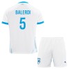 Oficiální Fotbalový Dres Olympique de Marseille Balerdi 5 Domácí 2024-25 pro Děti